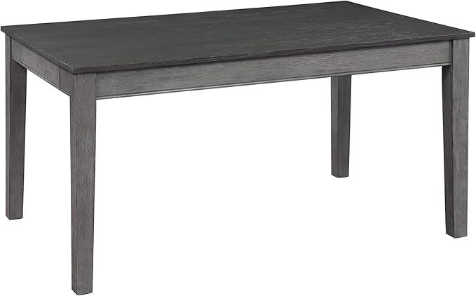 Homelegance Blair 60" Dining Table with Drawer, Grey
