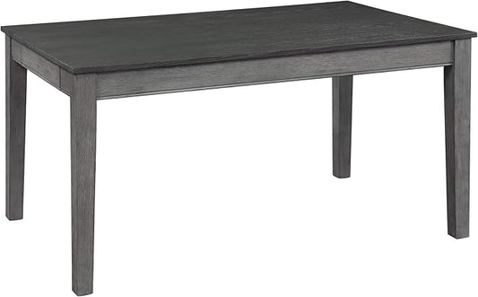 Homelegance Blair 60" Dining Table with Drawer, Grey
