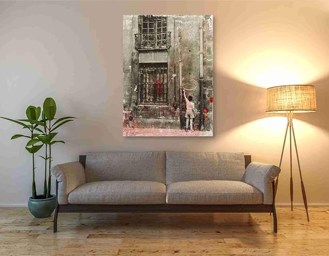 Epic Graffiti 'First Graffiti' by DB Waterman, Canvas Wall Art, 40"x54"