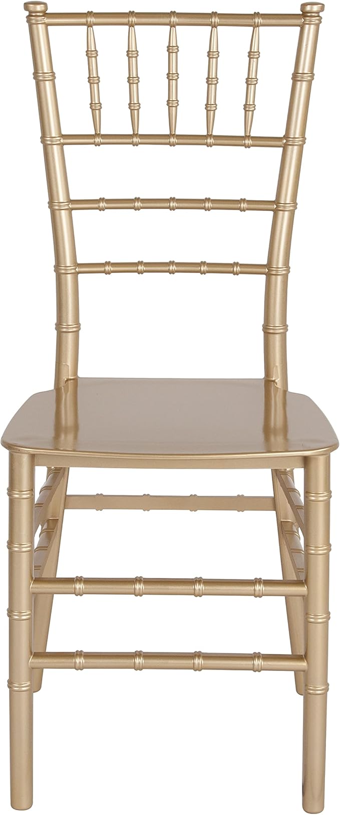 Flash Furniture HERCULES Series Gold Resin Stacking Chiavari Chair