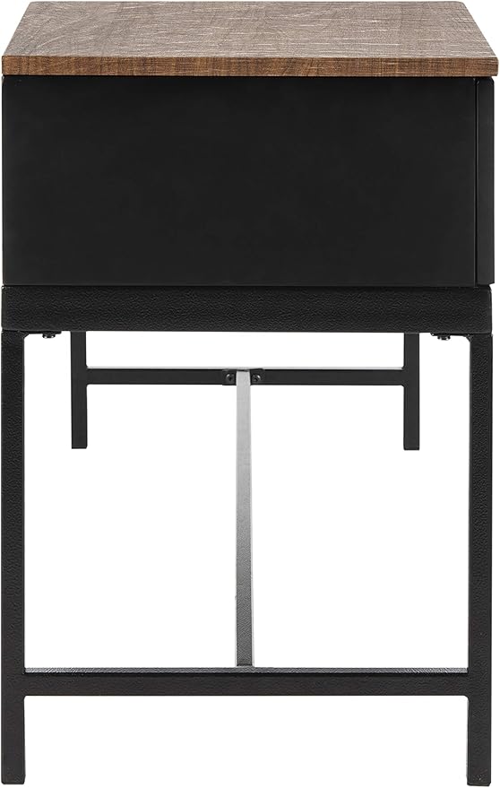 Safavieh Home Maruka 31-inch Grey Wash and Dark Green Faux Leather Bench with Storage