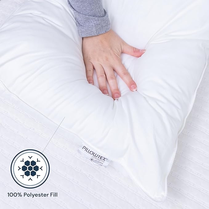 Luxury Premium Polyester Full Body Pillows for Adults - 3 Different Sizes for All!