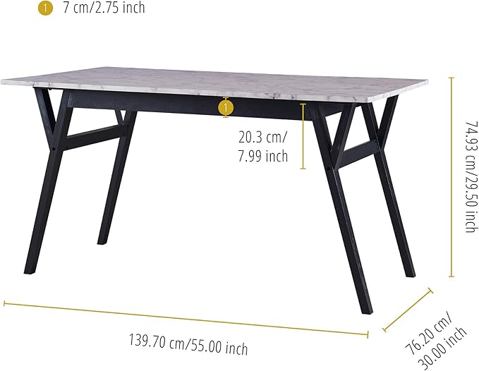 Ashton Dining Tables, Black
