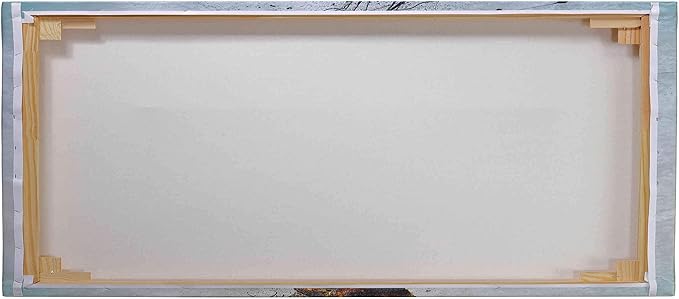 Epic Graffiti 'Silver Falls' by Darren White, Canvas Wall Art, 12"x24"