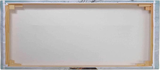 Epic Graffiti 'Silver Falls' by Darren White, Canvas Wall Art, 12"x24"