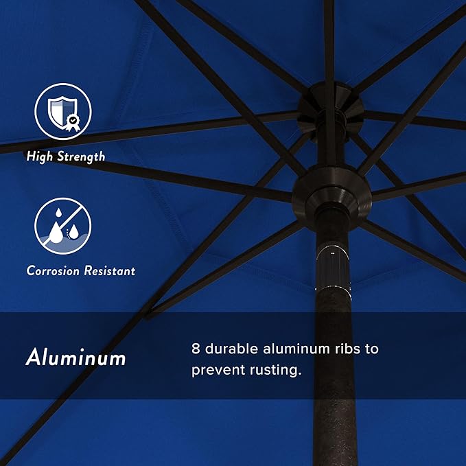 California Umbrella 7.5' Round Aluminum Market Umbrella