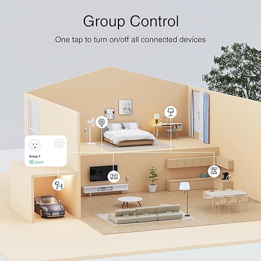 GHome Smart Plug 5G 15A and 2.4G 10A