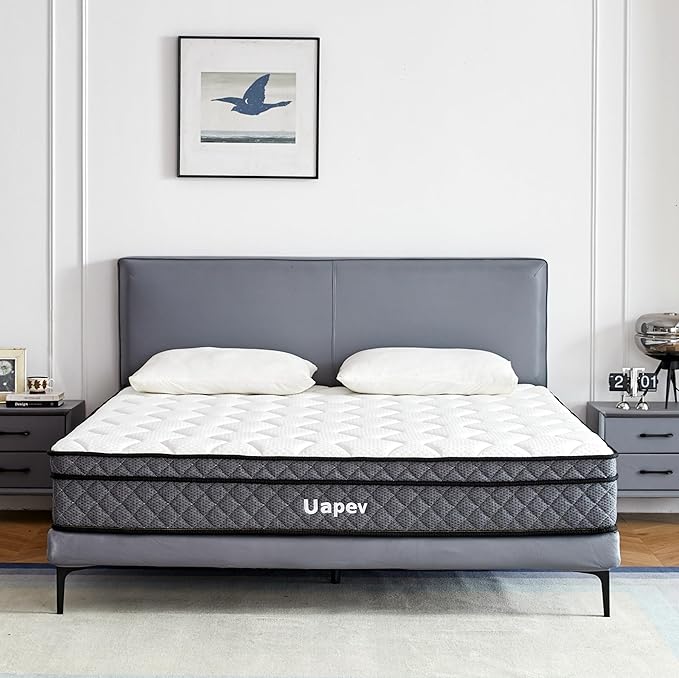 Full Mattresses,10 Inch Full Size Mattress in A Box, Memory Foam Hybrid Mattress with Individual Pocket Spring for Motion Isolation & Strong Edge Support, Stress & Pressure Relief, CertiPUR-US