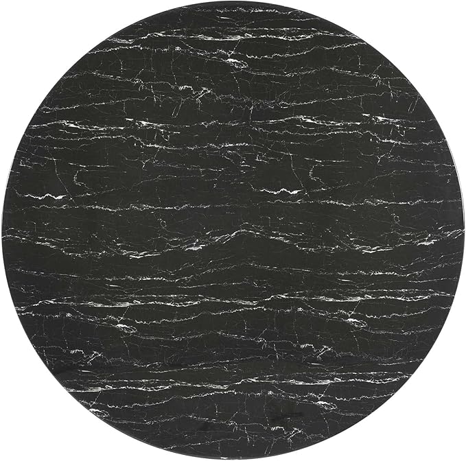 Modway Lippa Dining Table, 60", Black Black
