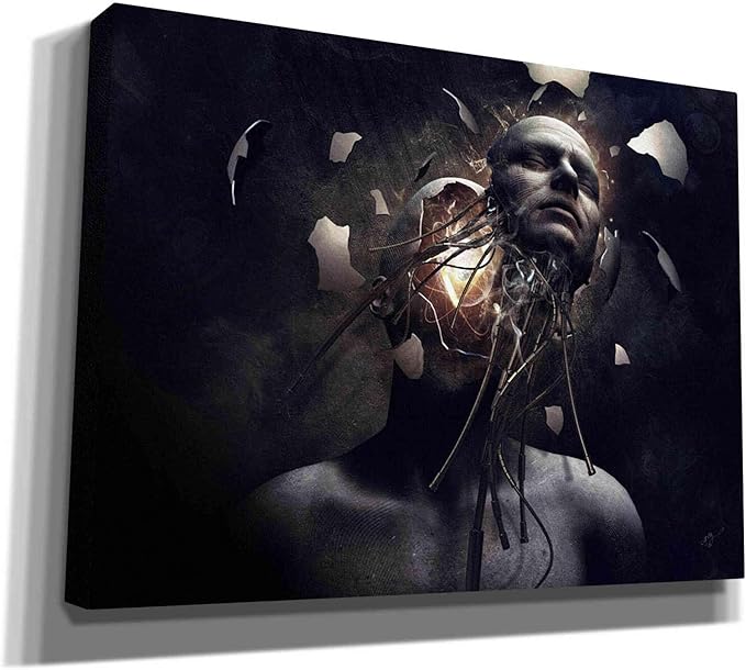 Epic Graffiti 'New Day' by Cameron Gray, Canvas Wall Art, 54"x40"