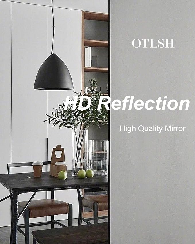 Arched Floor Mirror, 77"38" Full Length Mirror with Stand, Freestanding, Aluminum Frame - Black