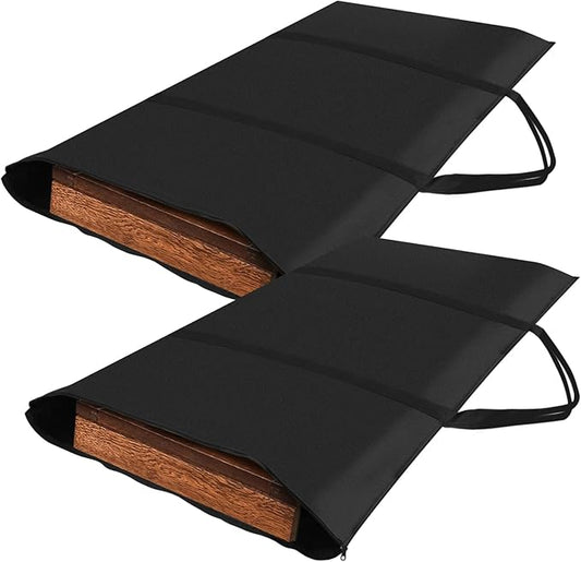 Table Leaf Storage Bag, 2 Pack Waterproof Dining Table Leaf Bag Scratch Resistant Protection Bag - 52x28inch(No Padding)