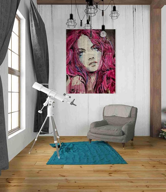 Epic Graffiti 'Incinerate' by Loui Jover, Canvas Wall Art, 26" x34'