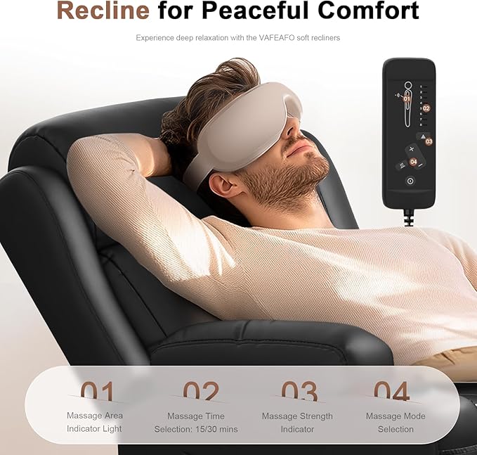 Loveseat Recliner, Oversized Reclining Loveseat, Massage Reclining Sofa With USB Port & Storage & Cup Holders, Recliner Couch, RV Wall Hugger Recliners Loveseat Clearance for Living Room & RV Camper