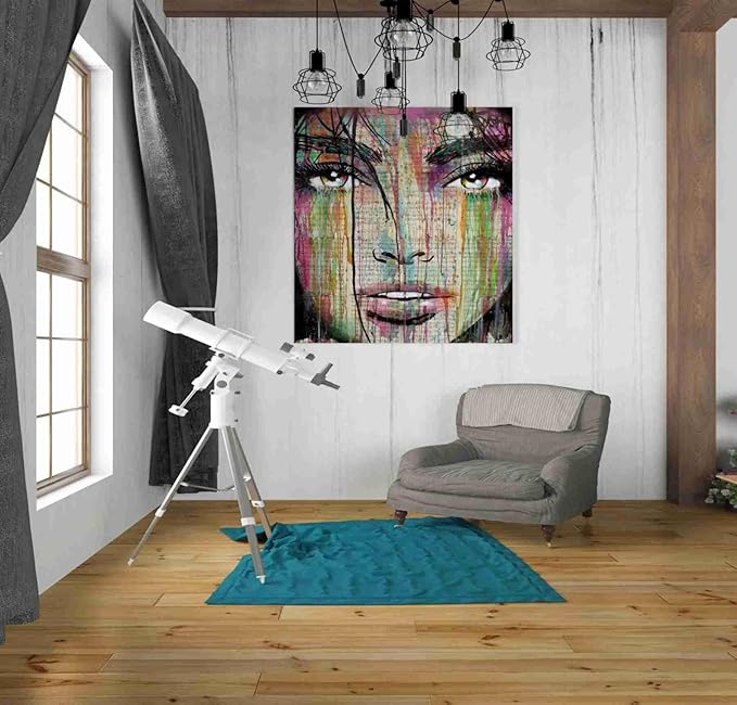 Epic Graffiti 'Dark Kisses' by Loui Jover, Canvas Wall Art, 26"x30"