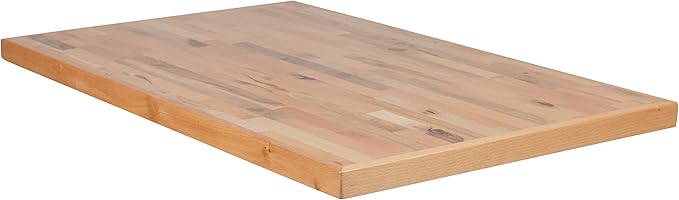 Flash Furniture Mayfair 30" x 48" Rectangle Butcher Block Style Table Top