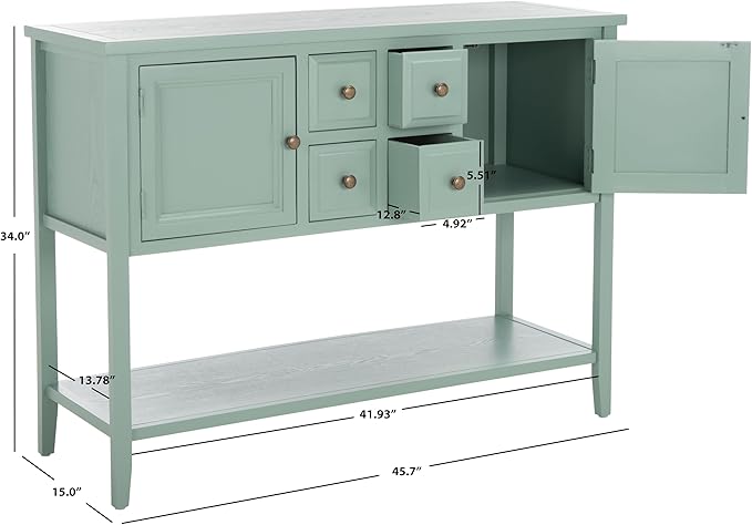 Safavieh American Homes Collection Charlotte Medium Oak Sideboard