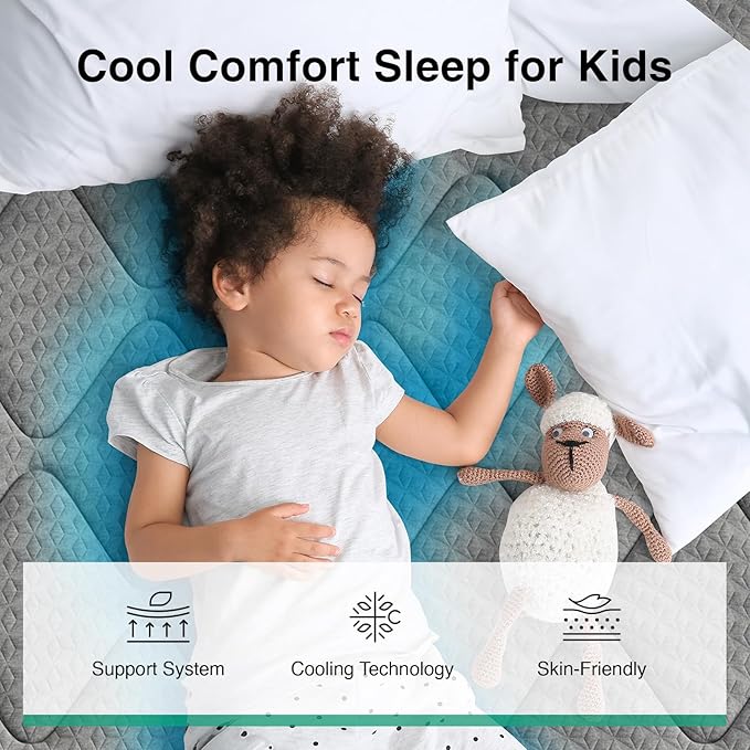 Novilla Full Size Mattress 8 Inch,Hybrid Full Mattress in a Box with Individually Wrapped Coils & Gel Memory Foam for Back Pain Relief & Body Support & Cooling Comfort Mattresses in a Box
