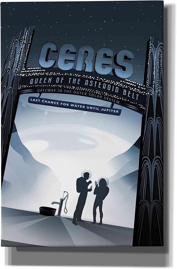 Epic Graffiti 'Visions of the Future: Ceres' Canvas Wall Art, 40" x 60"