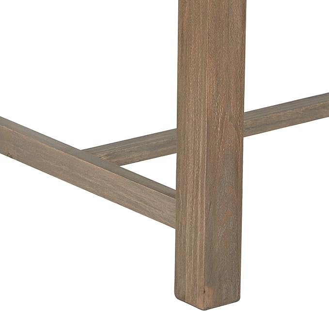 Tommy Hilfiger Elmhurst Dining Table, Black and Weathered Grey