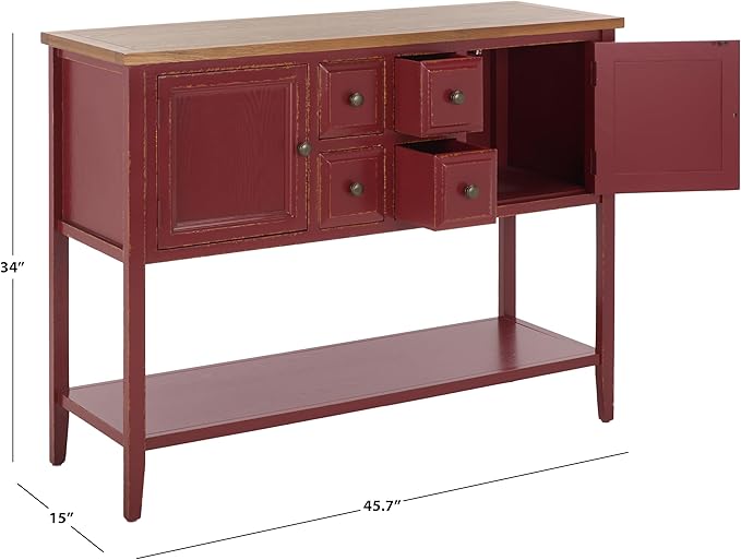 Safavieh American Homes Collection Charlotte Medium Oak Sideboard