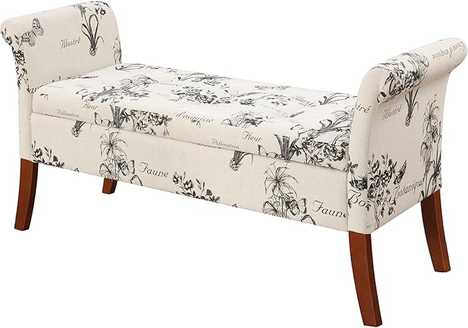 Designs4Comfort Garbo Entryway Storage Bench
