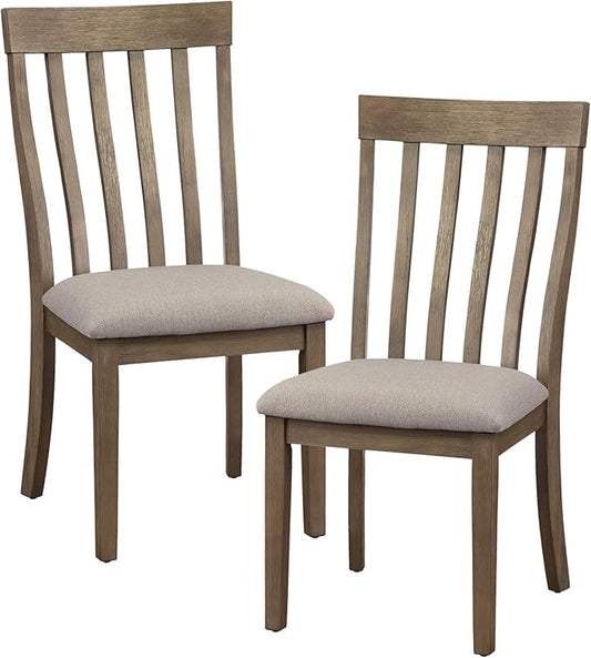 Homelegance 2-Piece Pack Dining Side Chair, Brown