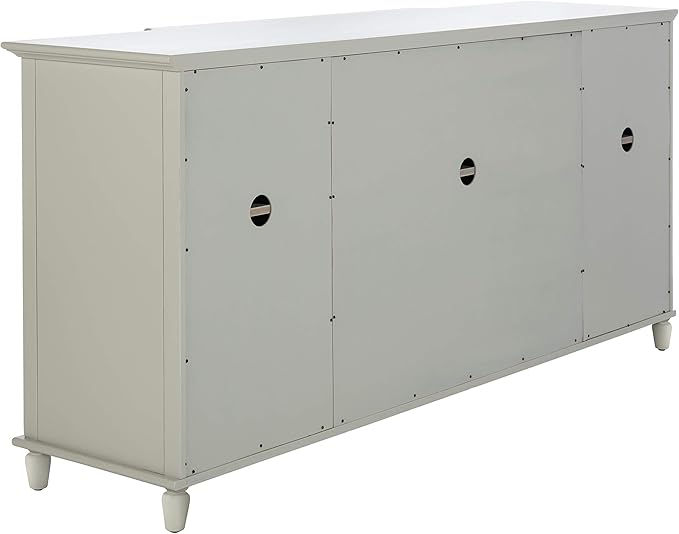 Safavieh Couture Home Juliette Contemporary Grey Mirrored Sideboard