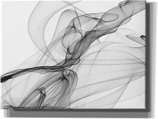 Epic Graffiti 'Abstract Black and White 18-21' by Irena Orlov, Canvas Wall Art, 54"x40"