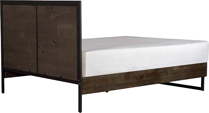 Tommy Hilfiger Elmhurst Dining Table, Black and Weathered Grey