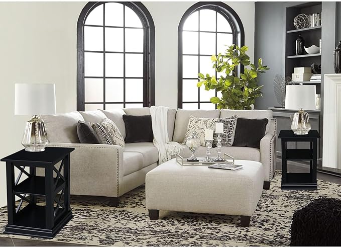 International Concepts Hampton Accent Table with Shelves