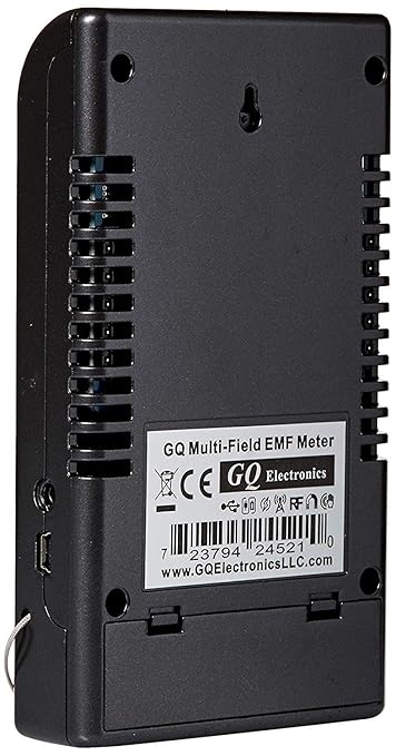 Advanced GQ EMF-380 V2 Multi-Field Electromagnetic Radiation 3-in-1 EMF ELF Meter RF Spectrum Analyzer Ghost Cell Tower Smart Meter WiFi hiden Spy Camera Signal Bug Detector RF up to 8G