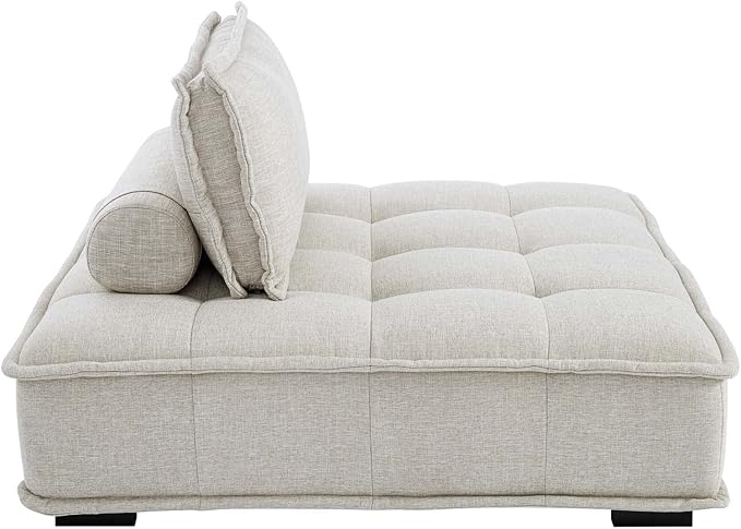 Modway Saunter, 4-Piece Sectional Sofa, Beige