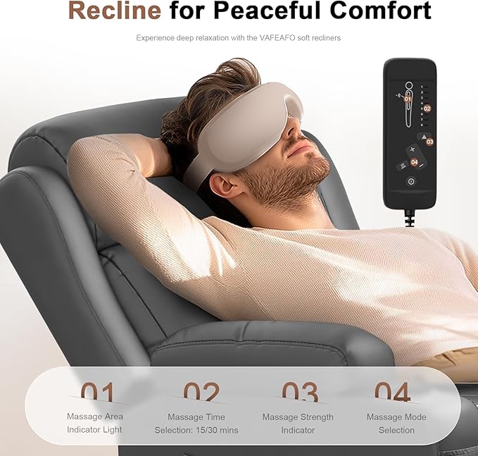 Loveseat Recliner, Oversized Reclining Loveseat, Massage Reclining Sofa With USB Port & Storage & Cup Holders, Recliner Couch, RV Wall Hugger Recliners Loveseat Clearance for Living Room & RV Camper