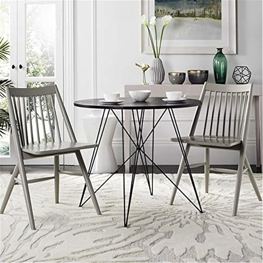 Safavieh Home Collection Wren Grey 19-inch Spindle Dining Chair (Set of 2)