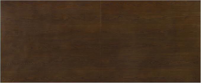Christopher Knight Home Evat 95 Inch Dining Table for 6-8 People, Modern Kitchen Table with U-Shaped Legs, Large Wooden Rectangular Farmhouse Dinner Furniture for Dining Room, Home Office, Walnut