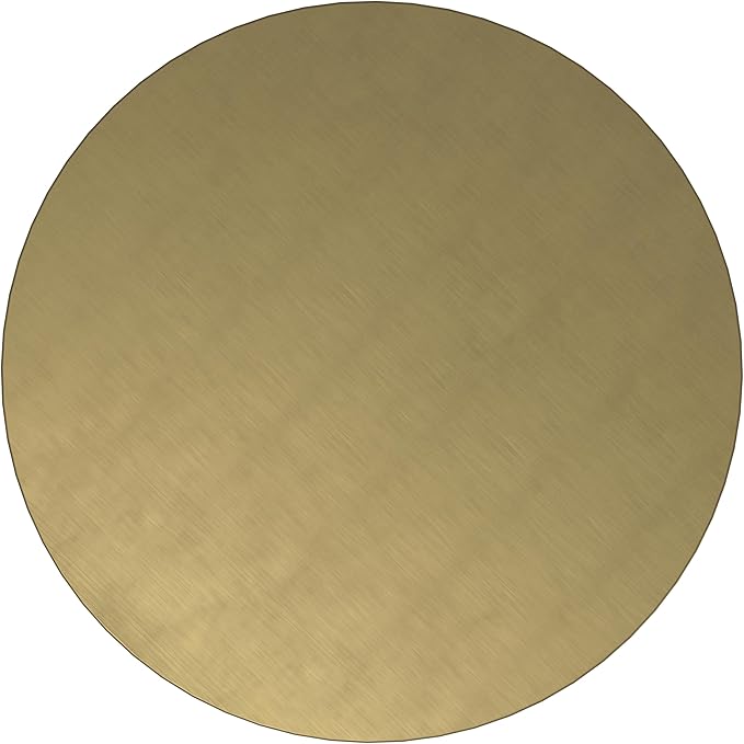 SIMPLIHOME Toby Metal Table - 17" Wide x 18" High Solid Iron Drum Accent Table in Gold and Black Ombre, Industrial Side or End Table for Living Room or Entryway with Sculptural Design, Assembled
