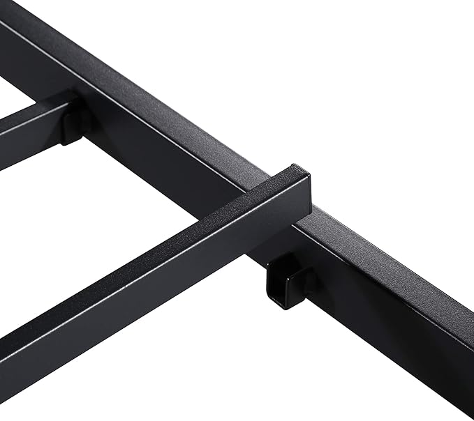 Olee Sleep 14 Inch Dura Metal Steel Slat Bed Frame, Twin XL