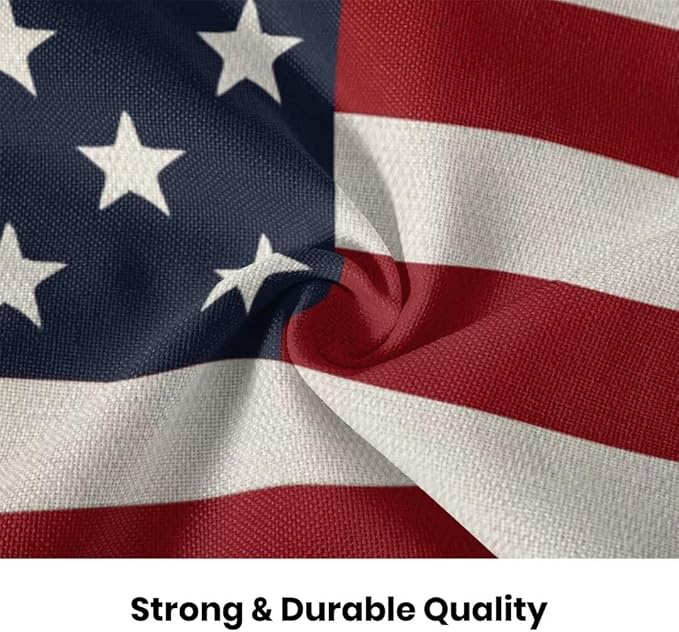 BETGINY 4th of July Pillow Covers 22x22 Set of 2, American Flag Patriotic Decorations Throw Pillow Covers Linen Farmhouse Independence Day Cushion Case for Couch Sofa Summer Home Outdoor Decor