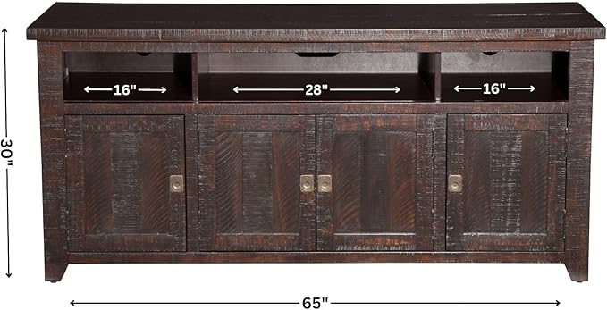 Martin Svensson Home Coffee Plantation 65" TV Stand, Espresso