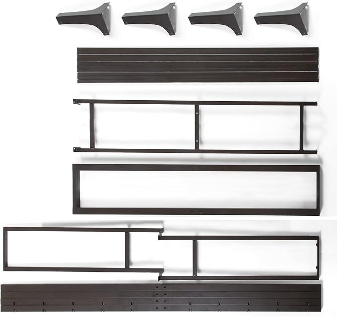 Mellow 12" Metal Platform Bed Frame w/Heavy Duty Steel Slat Foundation, Black
