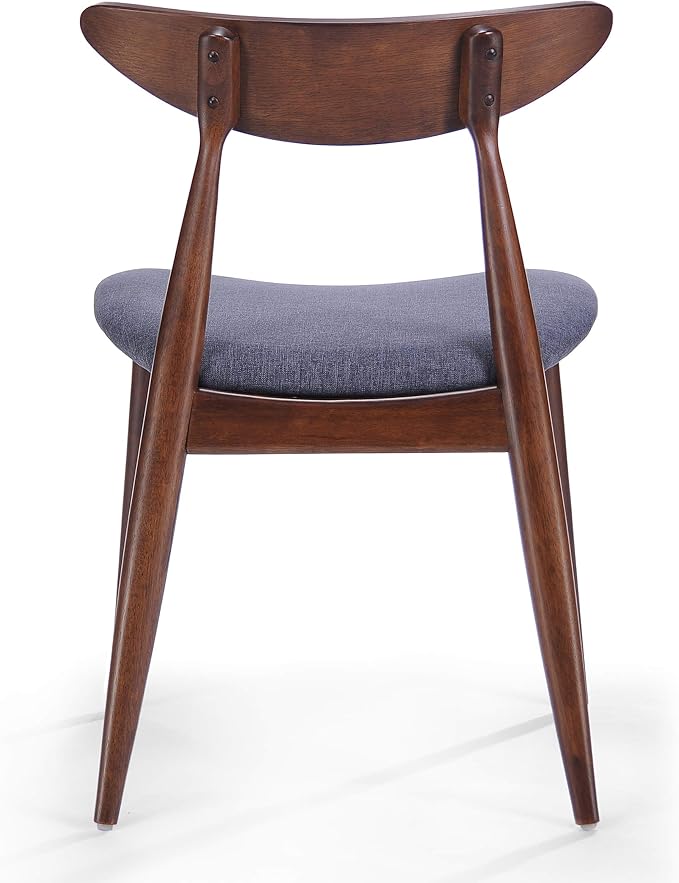 Christopher Knight Home Barron Fabric Dining Chairs, 2-Pcs Set, Charcoal