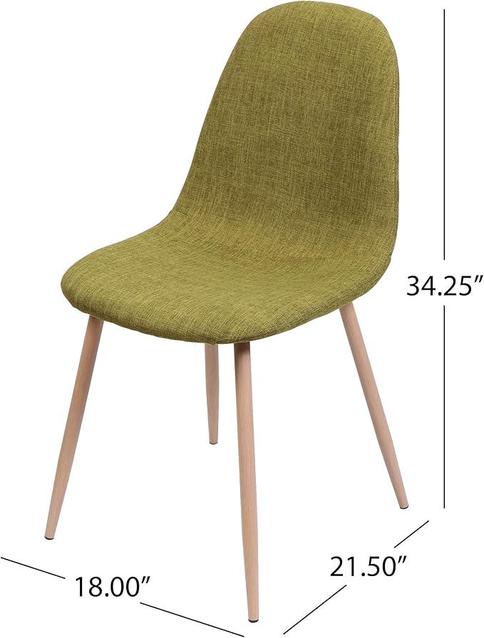 Christopher Knight Home 303204 Patio Dining Chairs, Green