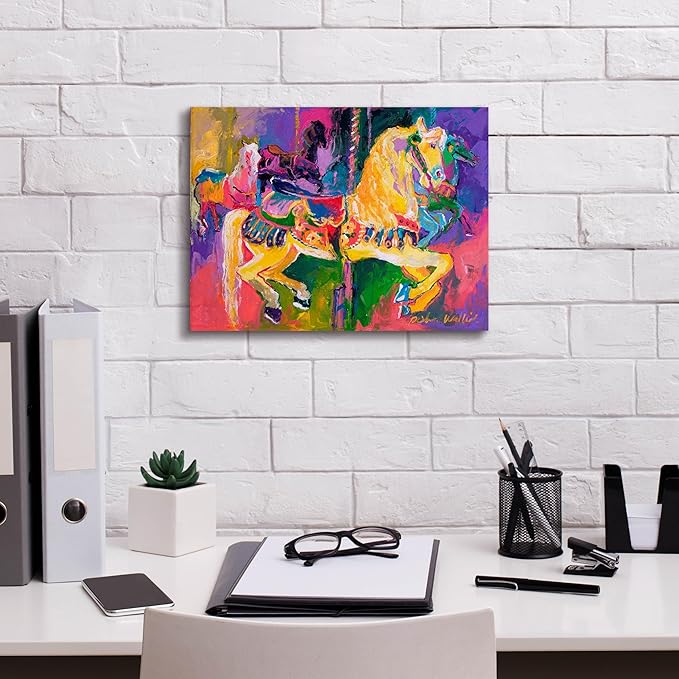 Epic Graffiti 'Artcar 2' by Richard Wallich, Canvas Wall Art, 16"x12"