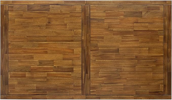 LKT-AWA-TP - A Dining Table with Removable Rectangular Tabletop - Antique Walnut Finish
