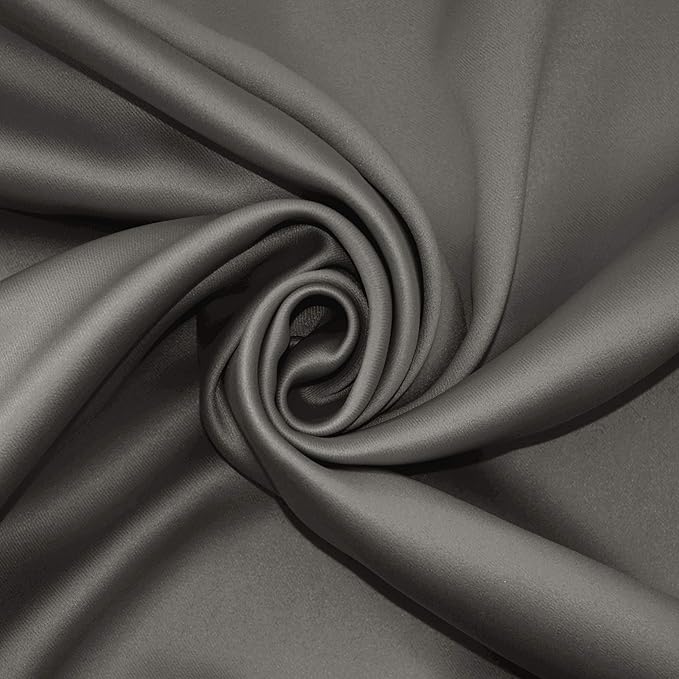 Sun Zero Nordic Theater Grade Extreme 100% Blackout Grommet Curtain Single Panel, 52" x 63", Gray