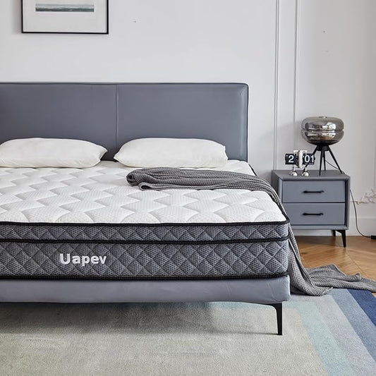 King Mattress,10 inch King Size Mattresses in A Box,Memory Foam Hybrid Mattress,with Individual Pocket Spring for Motion Isolation & Silent Sleep, Pressure Relief