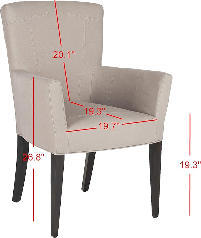 SAFAVIEH Dale Arm Chair Accent Chairs