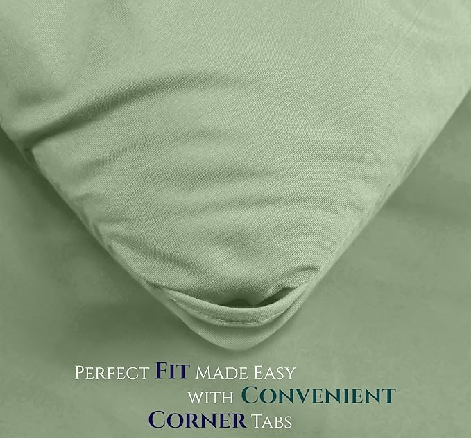 Twin Comforter Set 2 Piece Sage Green by Utopia Bedding, Comforters Twin Size, Bedding Comforters Sets, Down Alternative Soft Bed Set, 1 Comforter (64 x 88 inches) 1 Pillow Shams (20 x 26 inches)