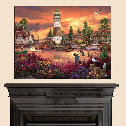 Cortesi Home 'Love Lifted Me' by Chuck Pinson, Canvas Wall Art, 40" x 54"